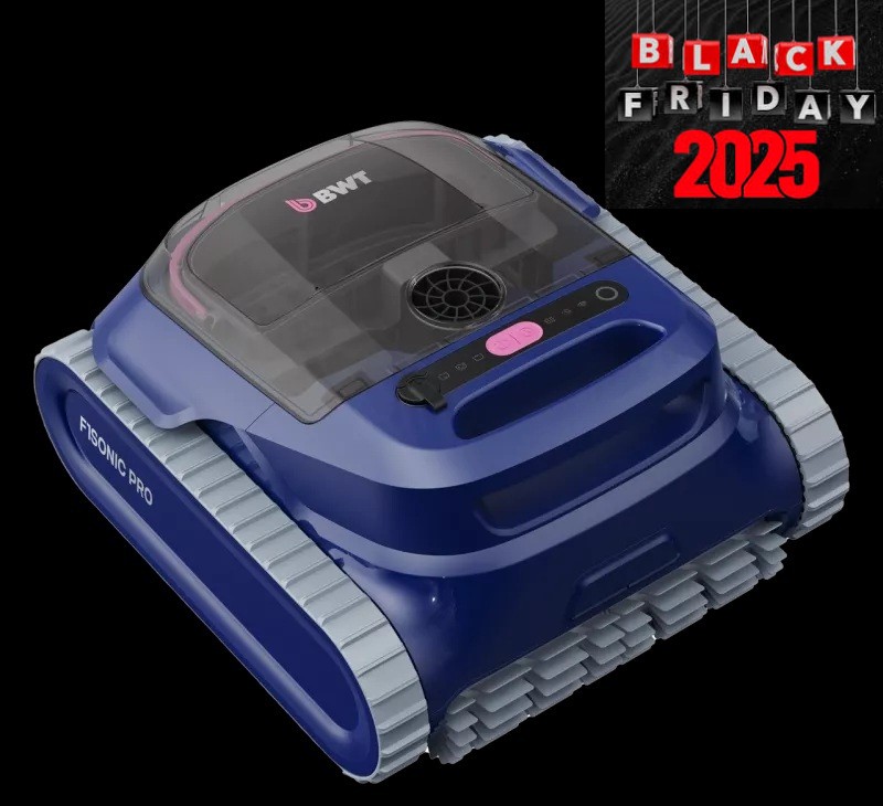 Robot de piscina BWT F1 SONIC PRO sin cable